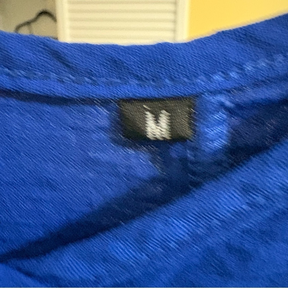 Blue Button-Down Dress - Picture 2 of 3